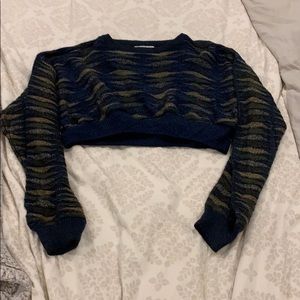 Comfy crop sweater